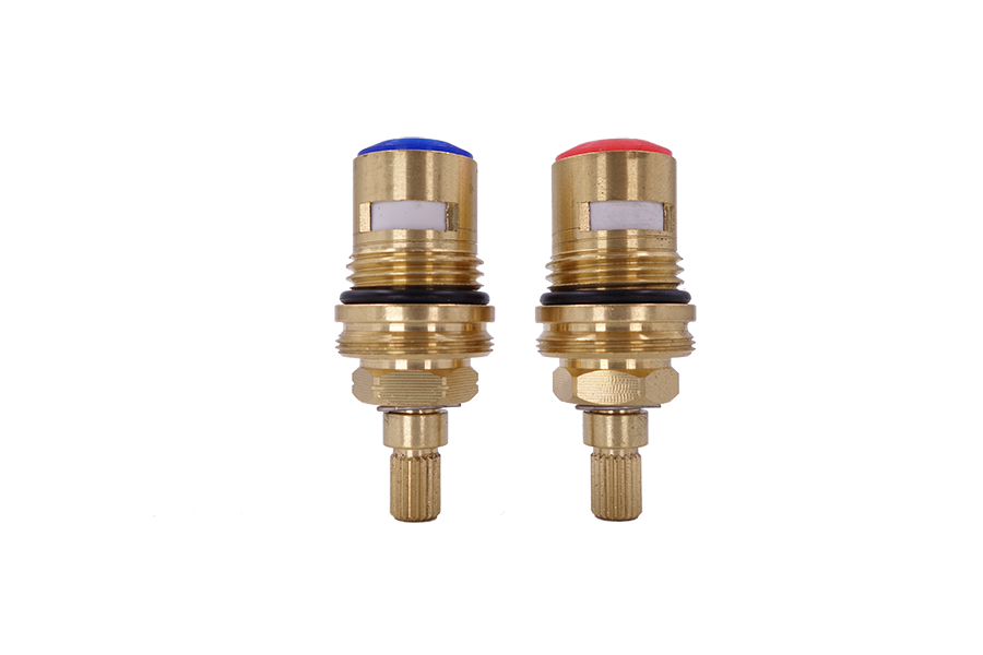 Oem Custom Hot And Cold Ceramic Cartridge Faucet Water Mixer Brass Valve Dn15 For Medium Pressure