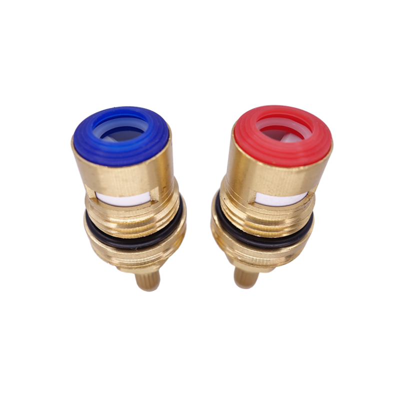 Oem Custom Hot And Cold Ceramic Cartridge Faucet Water Mixer Brass Valve Dn15 For Medium Pressure