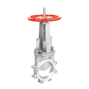 A351 CF8 CF8M Stainless Steel J92600 J92900 Pneumatic Electric Acuator Manual Hand Wheel Knife Gate Valve Wafer ANSI150LB JIS10K