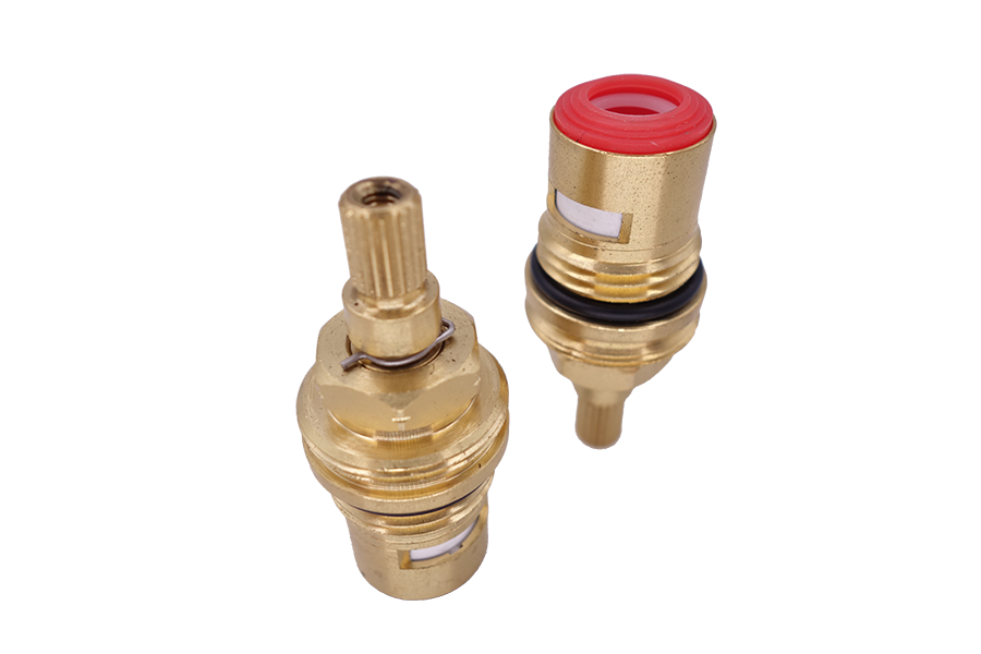 Oem Custom Hot And Cold Ceramic Cartridge Faucet Water Mixer Brass Valve Dn15 For Medium Pressure