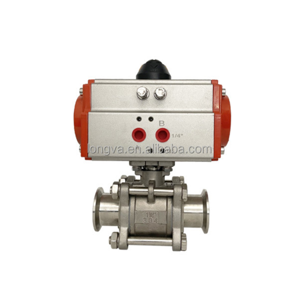 Sanitary Pneumatic 304 Stainless Steel Valve