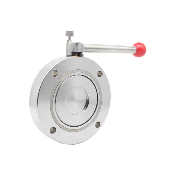 GI Series  GI25-GI400 manual high vacuum butterfly valve