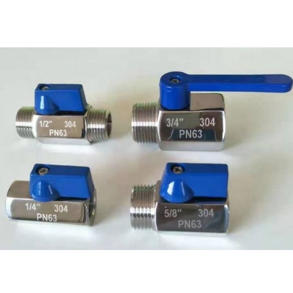 sanitary stainless steel mini ball valve