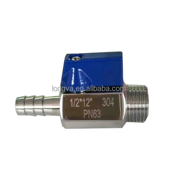 sanitary stainless steel mini ball valve