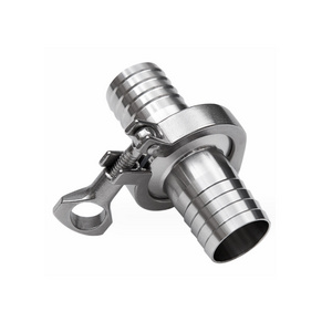 Stainless Steel SS304 Sanitary 1.5" Tri Clamped to 12.7mm Hose Barb Adaptor