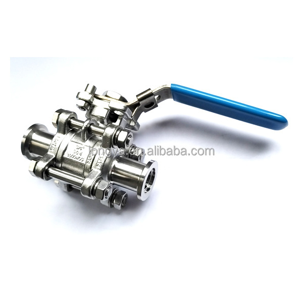 ISO-KF/NW KF16 KF25 KF40 KF50 Stainless Steel Manual Vacuum Ball Valve