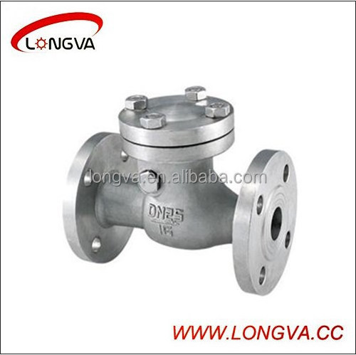 Stainless steel flange connection lift check valve