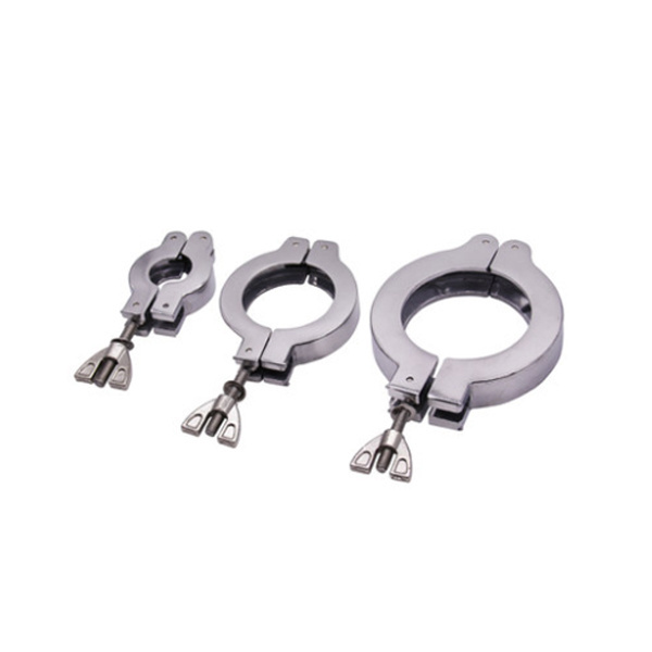 KF16 KF25 KF40 KF50 Quick Release Hinged Wing Nut Aluminum Vacuum Pipe Clamps