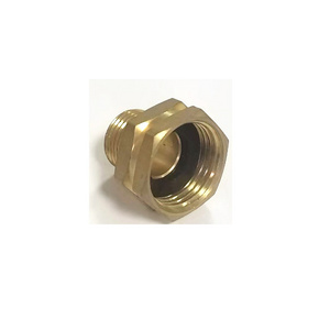 brass pipe fitting Female 3/4" NH-11.5 x 1/2" Male NPT Garden Hose Adapter