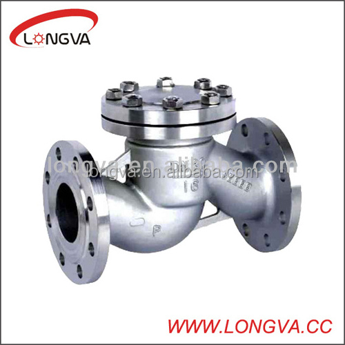 Stainless steel flange connection lift check valve