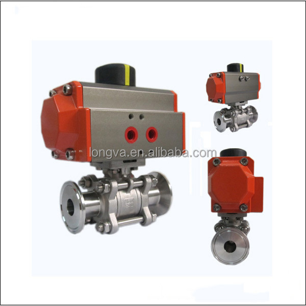 Sanitary Pneumatic 304 Stainless Steel Valve