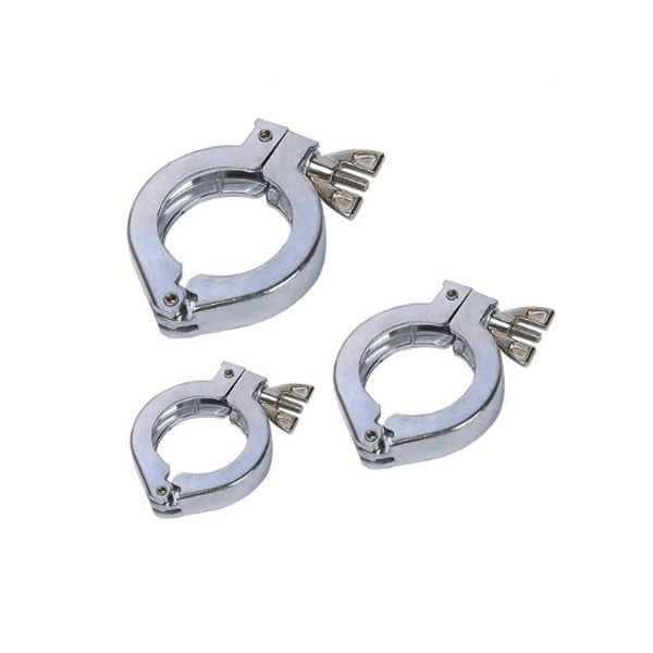 KF16 KF25 KF40 KF50 Quick Release Hinged Wing Nut Aluminum Vacuum Pipe Clamps