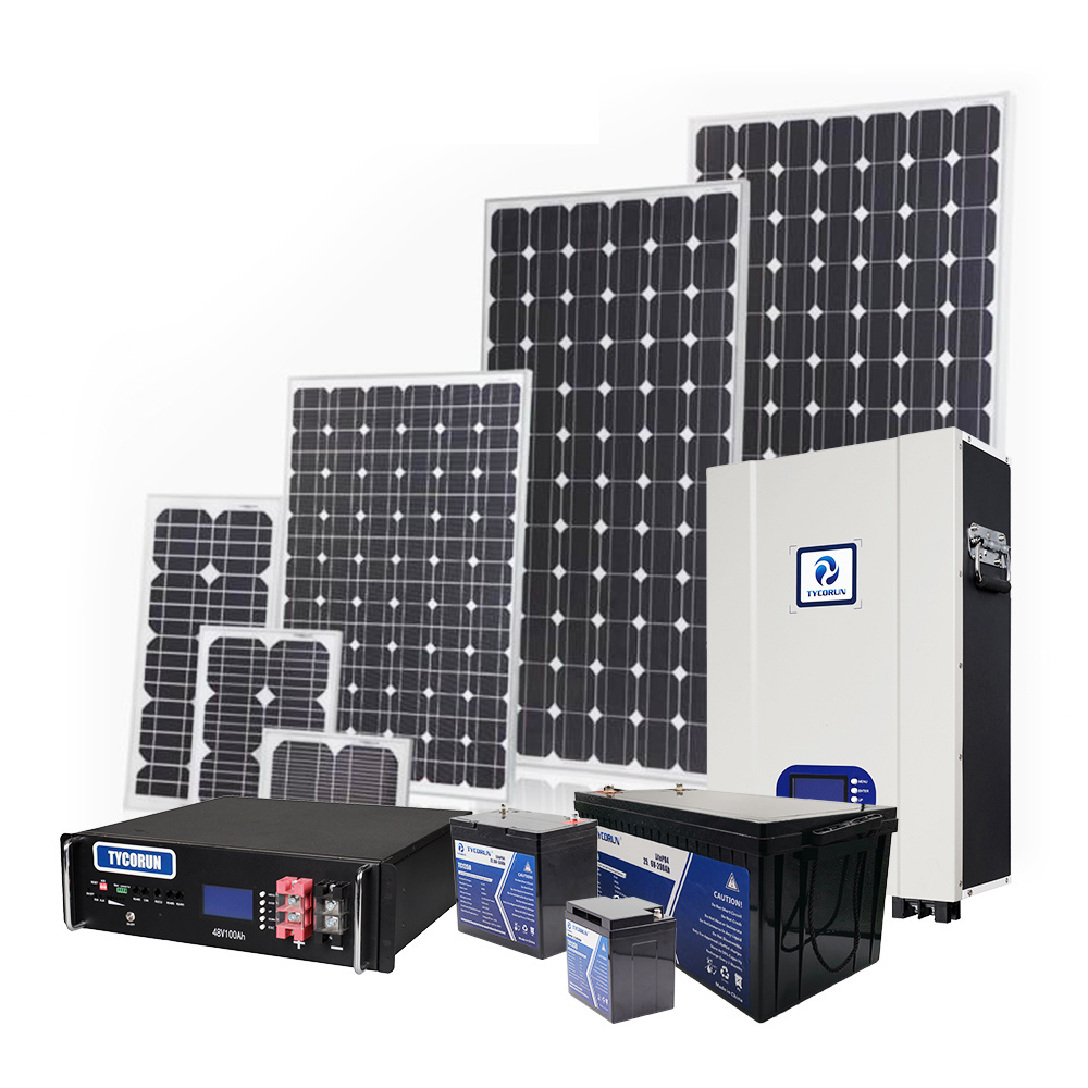 Factory Directly Supply 1KW Generator 5000w Kit 10kw Home Power Solar Energy System