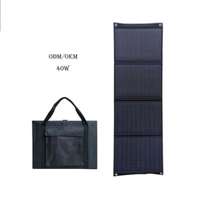 Outdoor Camping Solar Power Panel 60W 110W 120W 200W Portable Folding Solar Panel