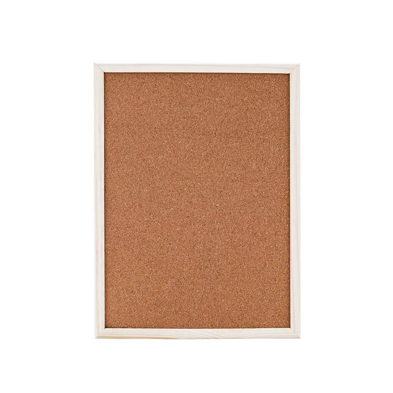 Wholesale custom wood frame home school message board bulletin board cork board