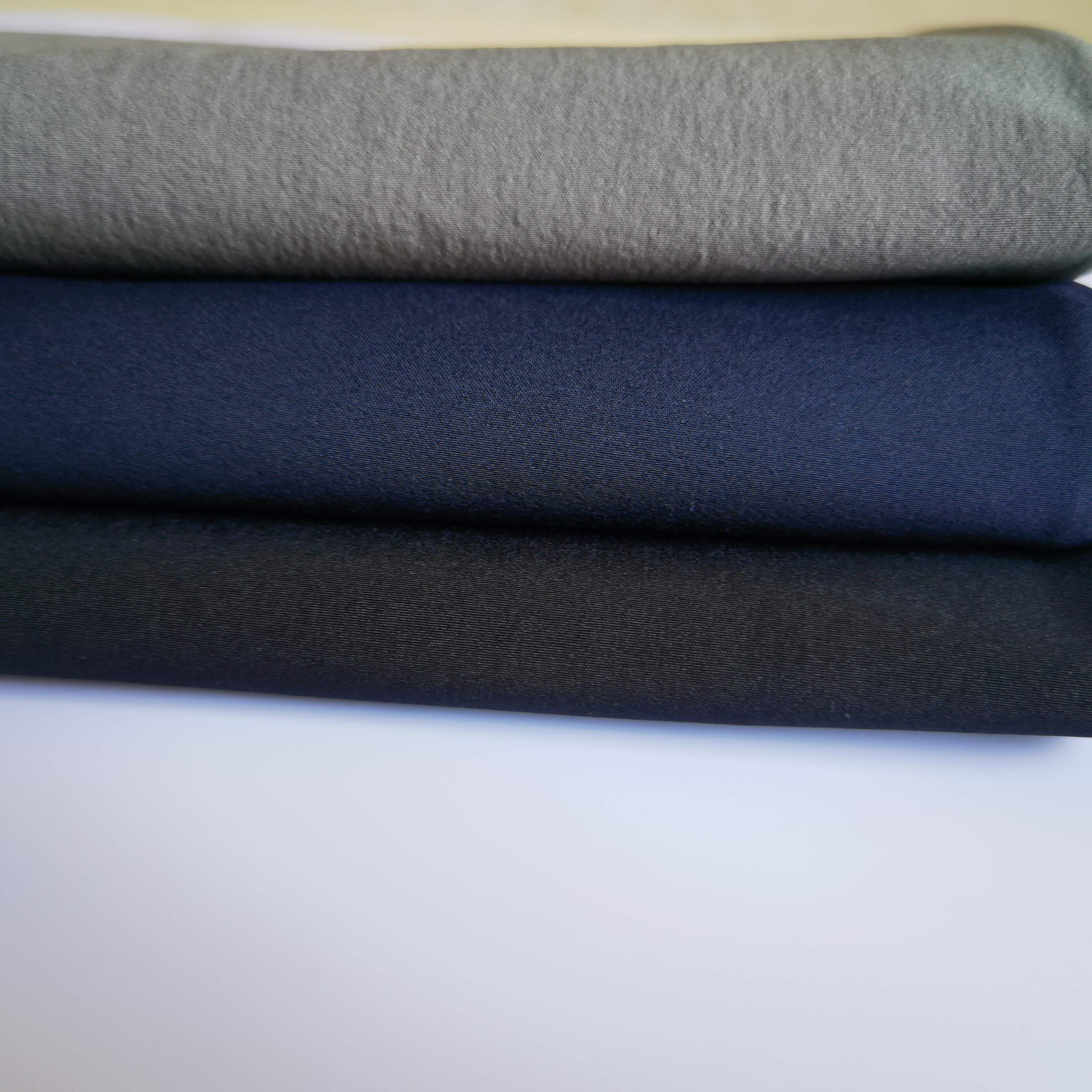 125GSM high quality  90% recycled polyester 10% polyester spandex fabric hot sale   stretch fabric