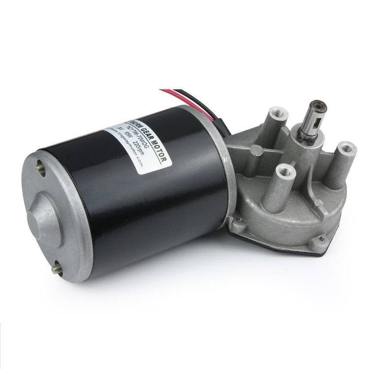 12V 24V dc gear worm motor wiper motor