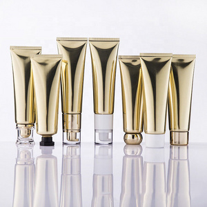 Sliver Gold PBL ABL Soft Cosmetic Plastic Squeeze Tube for 50ml Hand Cream Tube