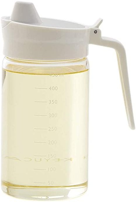 Factory Wholesale Kitchen Olive Oil Container Borosilicate Round 400ml 500ml Oil Glass Bottle