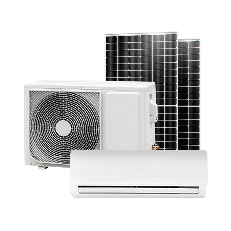 9000-24000 btu dc solar power air conditioner system household mini split air conditioner and heater