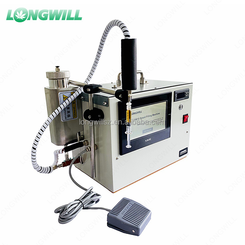 Discount Extract Oil Filling Machine For Cartridges 0.5Gram 1.0Gram Ceramic Cart Filler 2G 3G 4G 5G Hardware Hang Held Filler