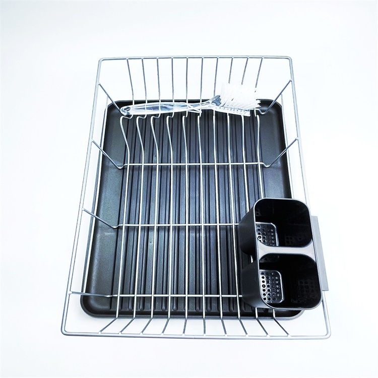 Factory Stainless Steel Storage Rack Kitchen Drying Rack Tableware Dish Drainer Rack