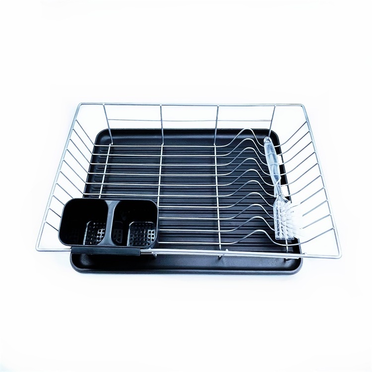 Factory Stainless Steel Storage Rack Kitchen Drying Rack Tableware Dish Drainer Rack