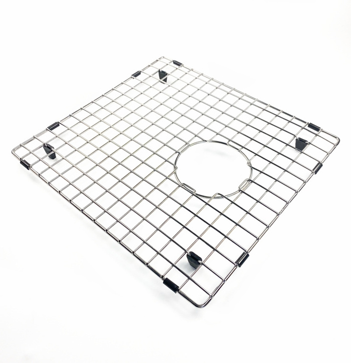 Custom Modern Sink bottom grid draining rack Stainless Steel Sink Protector Metal Grid for Kitchen Sinks