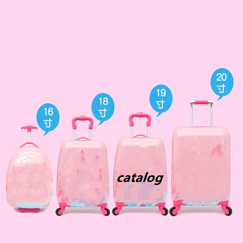 Kids children travel case cartoon suitcase travel Trolley Case