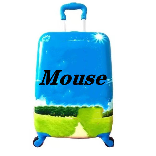 Kids children travel case cartoon suitcase travel Trolley Case