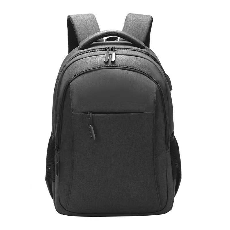 Eco friendly computer bag recycled laptop backpack Black large backpack