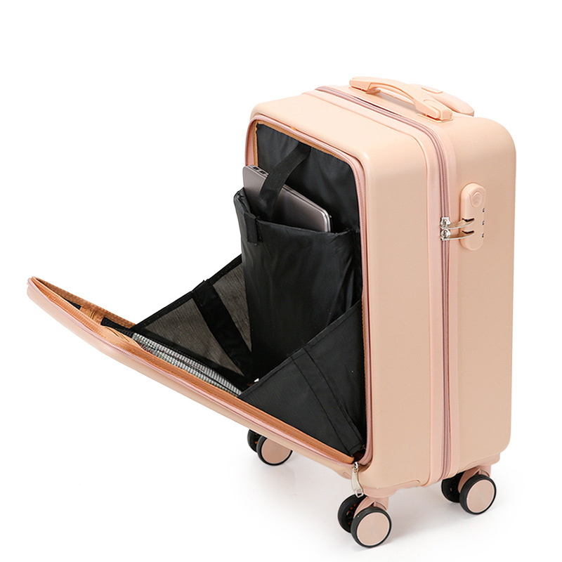 grade Multi-function removable with 4 wheels trolly luggage sets custom hard spinner luggage