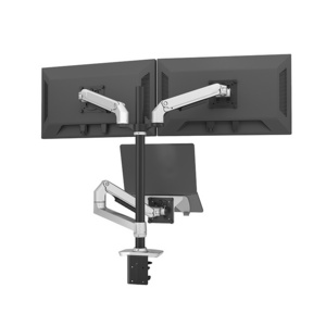 Three Arm Monitor Mount Swing 3 Arm Monitor Bracket With Spring