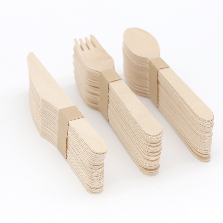 Eco-Friendly Small Bamboo Spoon Cutlery Biodegradable Disposable Customized Logo Printed Mini Wooden Spoon For Ice Cream