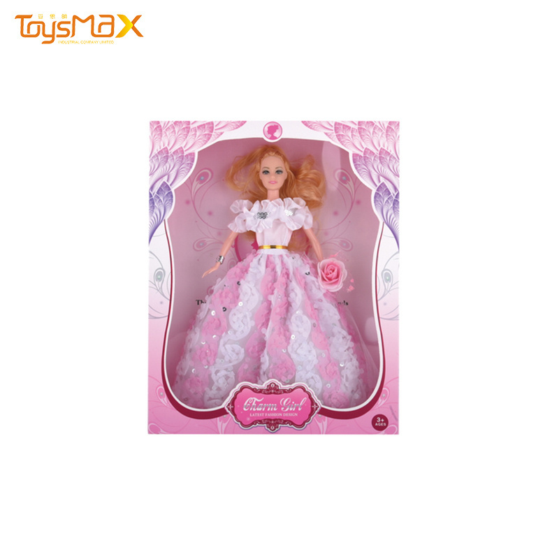 Baby Doll 11 inch  Beauty  Girl Princess Reborn Silicone Doll  Vinyl Soft Toy