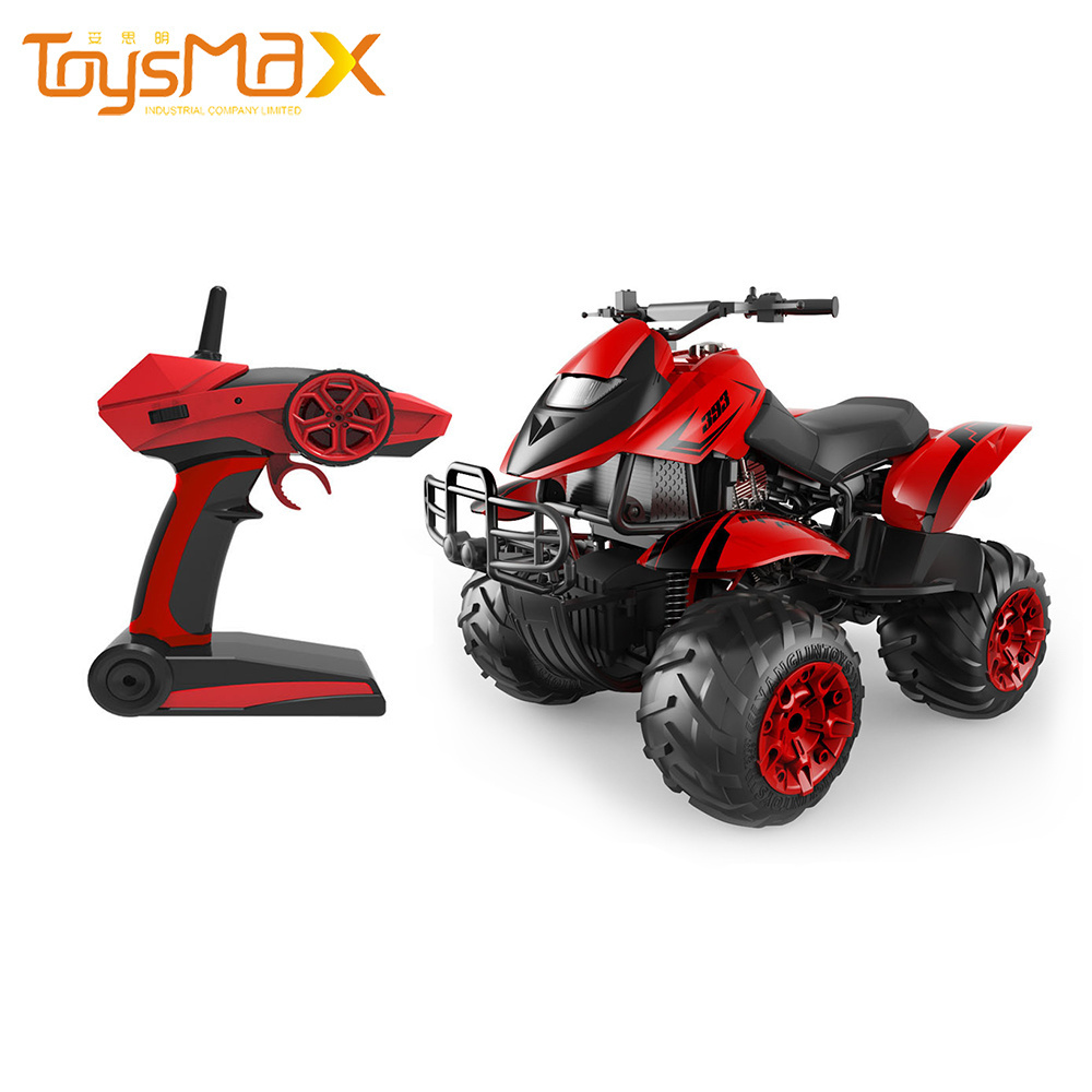 2.4GHZ 4WD 360 Degree Waterproof 1/12  Simulated Remote Control ATV Motorcycle RC Amphibious Stunt Car For Sale