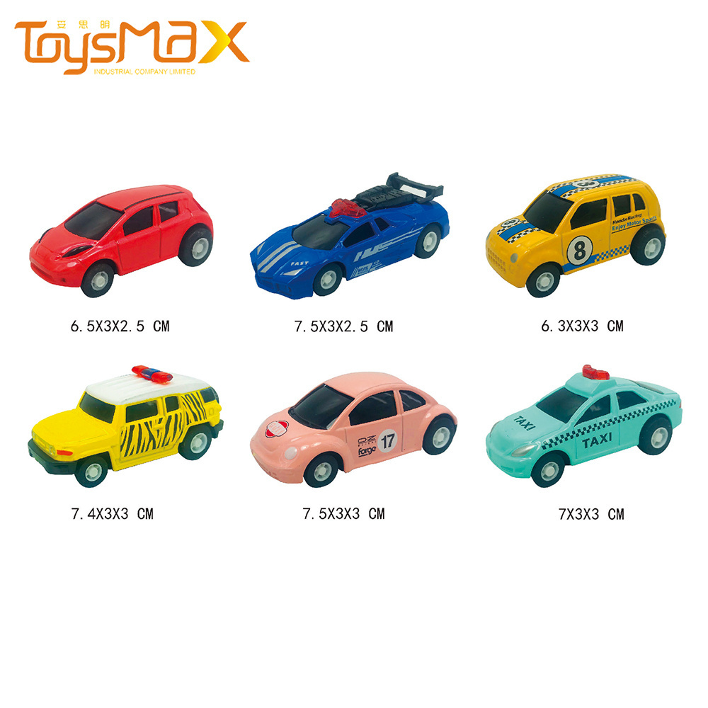 Hot sales Q version alloy mini car story children toy pull back car clockwork toys