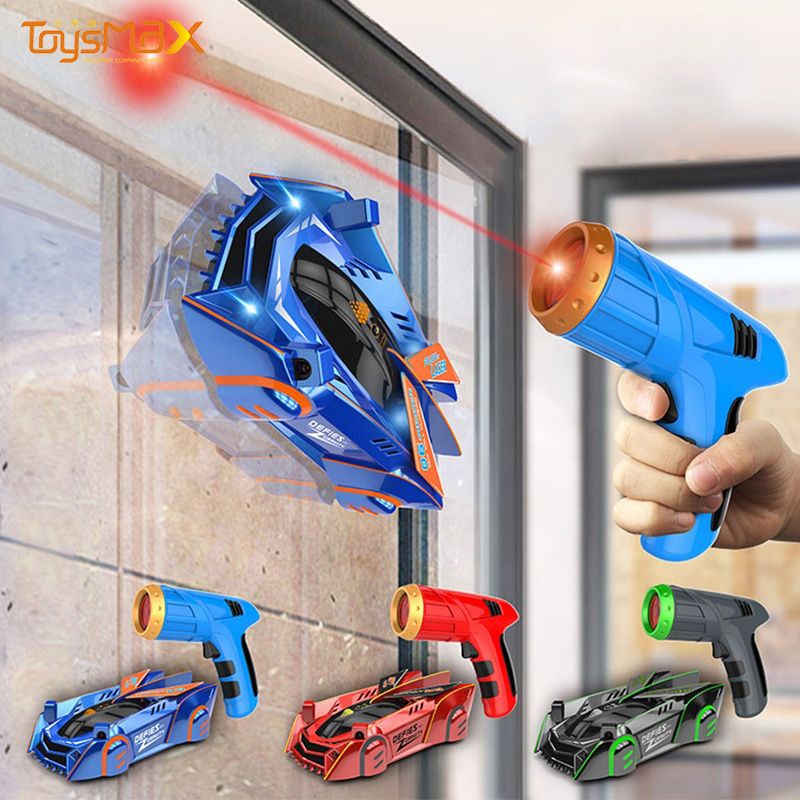 Hot Sale New Design Follow Laser Light Car Gravity Laser-Guided Real Wall Climbing Car RC Race Car