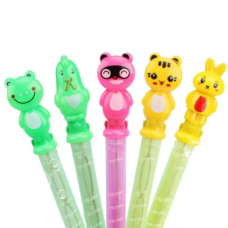 Hot selling Wholesale Kids Blower Bubbles Stick Wands Toys Blowing Gun Bubble Wand