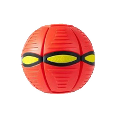 2023 Hot In Tiktok  Flying  Magic Ufo Ball Bouncing Flat Ufo Flying Ball Throw Ball With Led Light