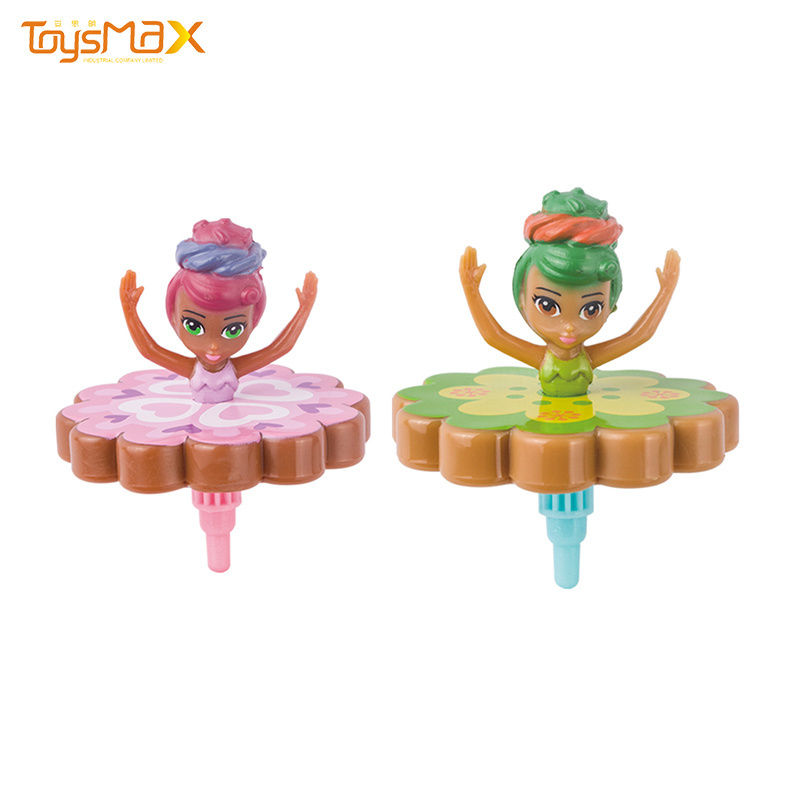 2020 New Arrival Plastic Candy Spiral Rotating Dancing Surprise Blind Box Candy Dancing Doll