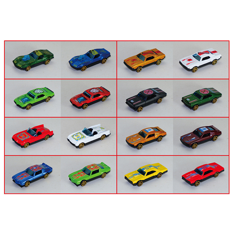 New Design Wholesale 1 64 Scale Small Toys Cars 1:64 Mini Metal Alloy Model Toy Parts 1/64 Diecast Car