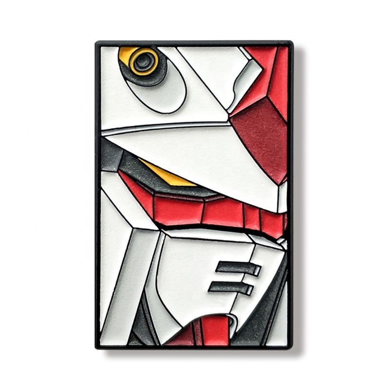 Hot Sell Metal Badge Personalized Anime Pins Ultraman Cartoon Pin Lapel Pin with Back Card