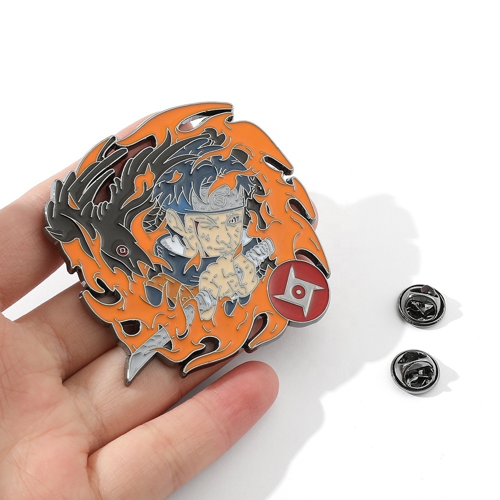 Metal Crafts Manufacturer Make Anime Enamel Pins Cartoon Lapel Pin Soft Enamel Pin Custom