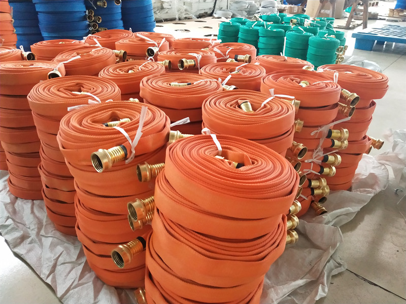 Indoor outdoor fire hydrant used 19mm water flow forestry fire hose EPDM/ Rubber with GHT fitting