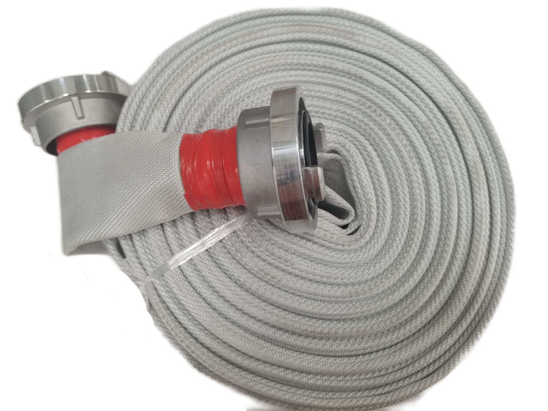 2'' 30m 250psi single jacket canvas fire hose with storz couplings for firefighter