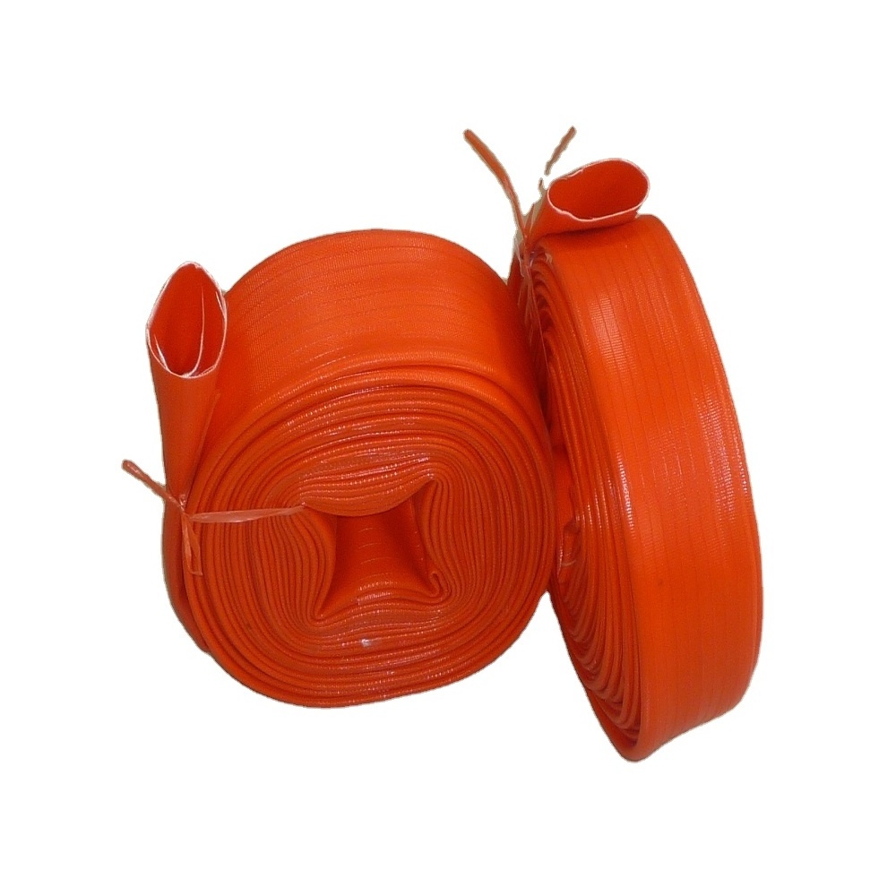 2.5 inch pvc flexible lay flat water supply fire fighting hose