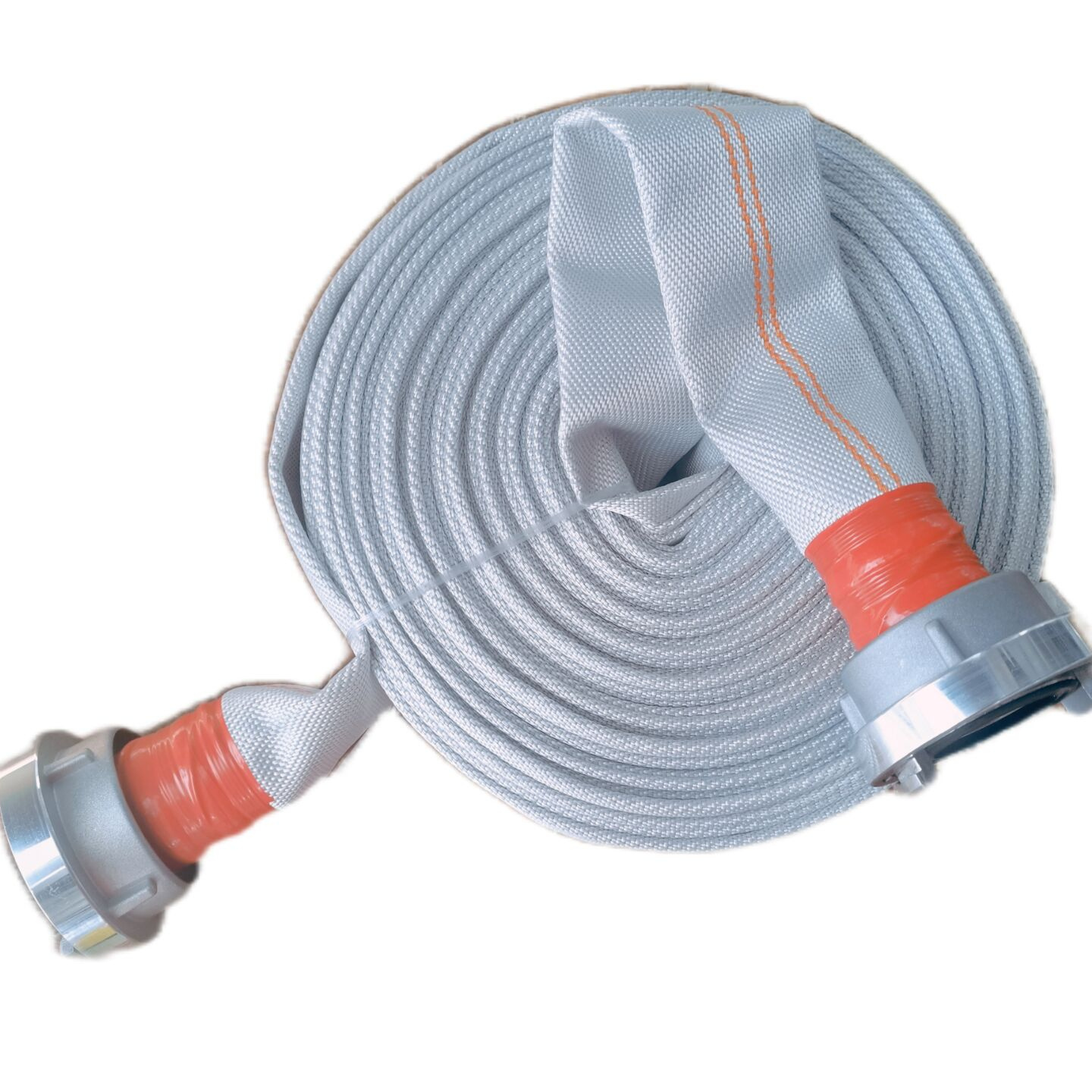 2'' 30m 250psi single jacket canvas fire hose with storz couplings for firefighter