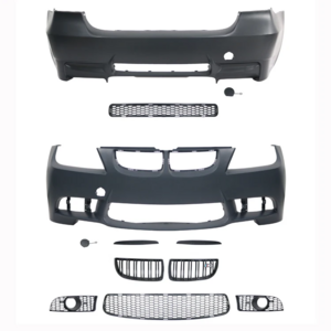 Car Auto Parts for BMW E90 2005-2008 Modified to M3 Body Kits Front Bumper Rear Bumper Grille Kits