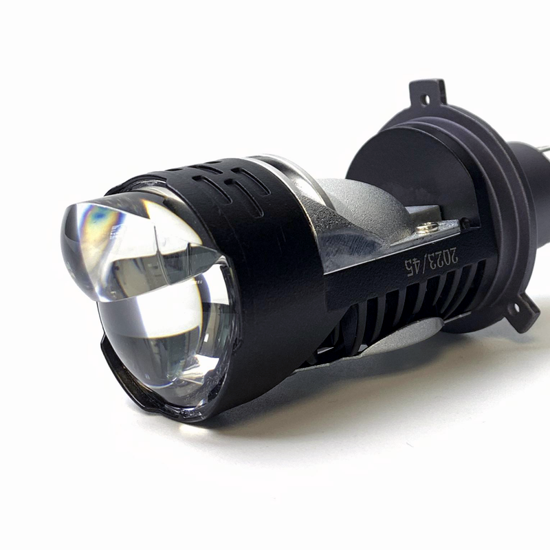 High Beam Low Beam Car H4 Mini Bi-led Projector Lens Laser LED Headlights Led Light H4 Projector Headlight